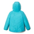 thumbnail image 4 of Columbia Youth Girls Big Fir Reversible Jacket, Geyser/Sea Ice, X-Small, 4 of 4