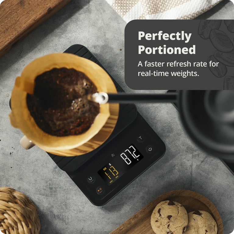 Greater Goods Digital Accurate Coffee Scale for Pour-Over