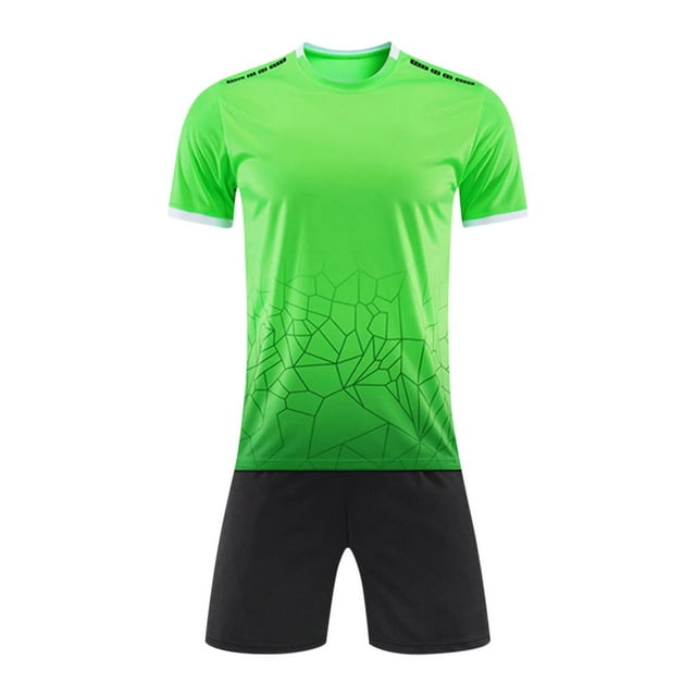 Zpanxa Ensembles d'Été pour Garçons Mode Décontractée Manches Courtes Col Rond avec Shorts Ensemble de Sport Respirant 4 Ans