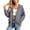 AS19_Dark Gray, variant on Resicozy Women Oversized Full Zip Hoodie Long Sleeve Sweatshirts Drawstring Pocket Loose Fall Zip Up Hooded Jacket Light Brown S