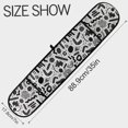 thumbnail image 3 of Dailycode Double Sided Oven Mitt with Loop Heat Resistant Kitchen Long Potholders 7" x 35" Abstract Shapes and Doodles, 3 of 6