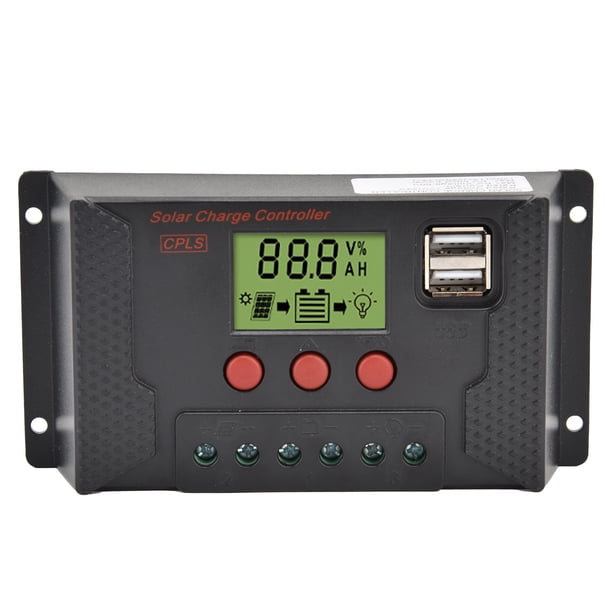 Controlador de Carga Solar 20A PWM Sincero para Paneles Solares de 12V/24V