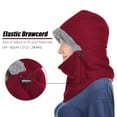 thumbnail image 2 of Windproof Winter Ski Face Mask Hood Cap for Men Women Snowboarding Running Cycling, 2 of 8