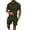 Army Green, variant on Men's Polo Shirt and Shorts Set Casual Jacquard Knit Tracksuit Set for Men Summer Outfits 2 Piece Short Set White
