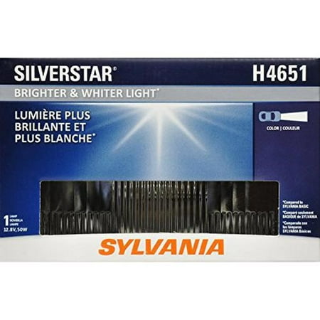 SYLVANIA H4651 SilverStar High Performance Halogen Sealed Beam Headlight