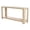 Weathered Sand, variant on NPD Furniture Trevin KD 66" Console Table w/ Shelf in Walnut