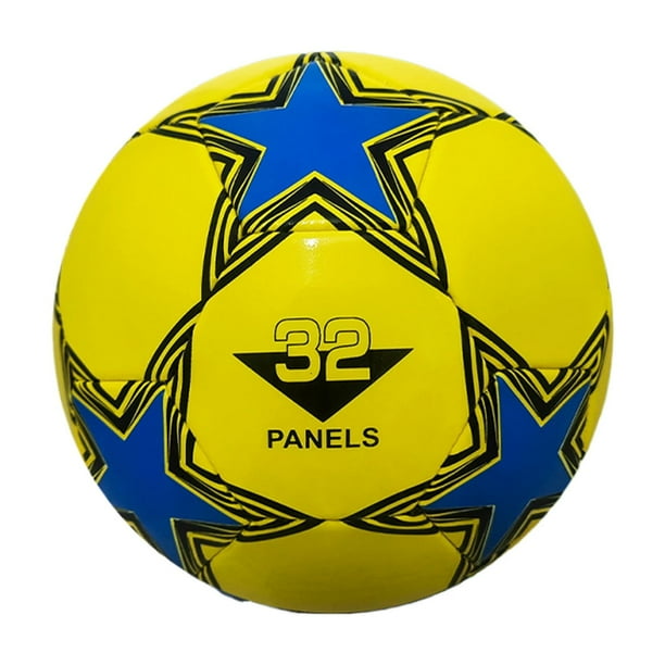 Balón de fútbol Advancent tamaño 5 entrenamiento Deportes aire libre amarillo