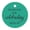 Green, variant on 100 Pcs Personalized Round Paper Tags - Thank You For Celebrating With Us Wedding Favor Gift Hang Tags Circle