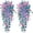 C, variant on Clearance Artificial flowers under $1,Exotic Dried Flower Bouquet Elegant Hanging Flower Basket With Leaves Artificial Flowers Suitable For Home Porch Patio Patio Decoration Porch Decoration Bed