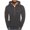 Grey, variant on LUOGENLI Men Hoodies Graphic Xl Men's Quarter Zip Hoodie with Multiple Pockets Lightweight Comfortable Pullover Sweatshirt for Casual Outdoor Wear Hoodies for Men Carhartt Dark Blue Navy Size S