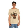 thumbnail image 4 of Capybara Opossum Bella & Canvas Unisex Short Sleeve Cotton T-Shirt,XS - 4XL, 4 of 4