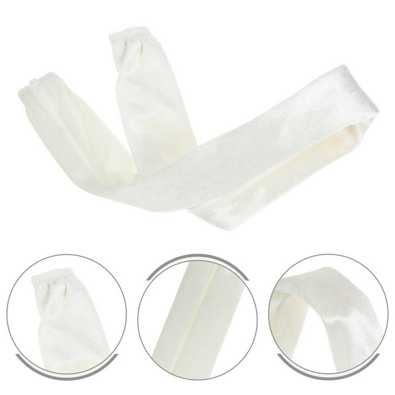 GAXIRE White Cloth Cord Cover Sleeve, Easy to Install and Remove, 23.6 x 1.8 x 1.8 inches, 1 Piece, for Home