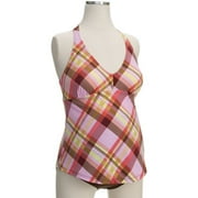 Maternity 2-Piece Bias Plaid Tankini