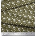 thumbnail image 2 of Soimoi Polyester Crepe Fabric Hexagon Shirting Decor Fabric Printed Yard 52 Inch Wide, 2 of 3
