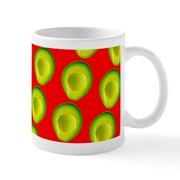 CafePress - Avocado Fiesta For Hector Mugs - 11 oz Ceramic Mug - Novelty Coffee Tea Cup