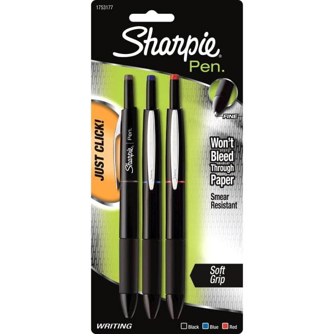 Sharpie Pen Retractable Fine Point Fine Point Type 0.5 mm Point