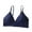 Blue, variant on Women's Floral Lace Halter Bralette Bra,One Size
