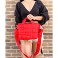 thumbnail image 3 of Kate Spade Softwhere Quilted Leather Mini Tote Crossbody Bright Red, 3 of 4