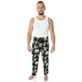 thumbnail image 4 of Star Wars Men's The Mandalorian Baby Yoda Snacks And Naps Loungewear Pajama Pants, 4 of 7