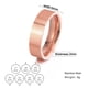 thumbnail image 1 of Anillos de pareja de acero inoxidable COOLTIME, anillo de compromiso con cruz sobrenatural de Color plateado para hombre y mujer, regalo de boda, joyería de moda Tan Jianjun  unisex, 1 of 2
