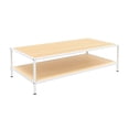 thumbnail image 3 of Mesa Centro TRAZO 120x60 Blanco Semi mate-Roble PEME DOMUS TRAZO/Mesa, 3 of 4
