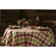 The Pioneer Woman Holiday Charming Check Tablecloth, 70" Round