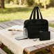 thumbnail image 3 of Bolsa térmica 2 en 1 para mujeres - bolsa grande con compartimento para portátil, organizador de comidas y correa desmontable para trabajo, viajes o trayectos diarios, 3 of 6