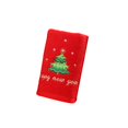 thumbnail image 4 of Navidad Toalla De Cara Navidad Rojo Papá Noel Regalo De Año Nuevo Toalla De Lavado Toalla De Mano Toalla De Tela Para Baño De Casa 2 Unids Kearding HA038255-00, 4 of 6