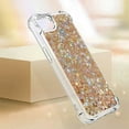thumbnail image 6 of Phone Case for iPhone 16E / iPhone SE4 (2025) Cover Sparkle Glitter Floating Liquid Quicksand Shockproof Soft Silicone TPU Bumper Protective Cover for iPhone 16E / iPhone SE4 (2025) Case, S2, 6 of 7