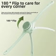 thumbnail image 4 of Electric Bath Brush with Dual Handles, Rotating Waterproof Scrubber A, 4 of 5