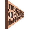 thumbnail image 3 of Ekena Millwork 46 3/8"W x 4"H x 3/8"T Rochester Fretwork Moulding, Alder, 3 of 13