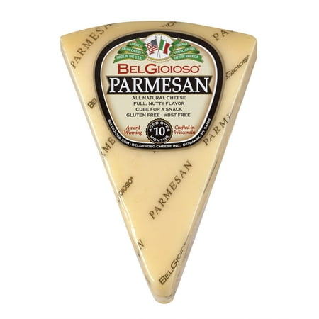 Parmesan Cheese, approx. 8oz wedge (Best Parmesan Cheese In The World)