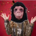 thumbnail image 4 of Gorilla Mask for Men Novelty Monkey Orangutan Chimp Costume Masquerade Cosplay Latex Mascara Funny Animal Full Face Halloween, 4 of 5