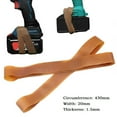 thumbnail image 6 of Ruibeauty 2Cm Wide Brown Elastic Rubber Bands Heavy Strong Large Industrial Packing Tie, 6 of 9