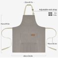 thumbnail image 2 of Paquete de 2 delantales de cocina NLUS con babero ajustable unisex, 2 of 7