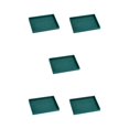 thumbnail image 1 of Guardoinrt Plateau d'Affichage en Velours Résistant aux Rayures Rangement Maison Empilable Plateaux à Bijoux Présentoir Vert 5Set, 1 of 6
