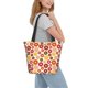 thumbnail image 2 of Fotbe Donut Bolsa de Playa con Estampado, Bolsa de Hombro, Bolsa de Mano Espaciosa, Bolsa de Viaje Ligera, Bolsa de Compras Versátil, 2 of 6