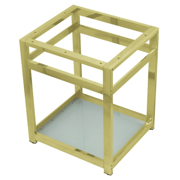 Kingston Brass Vsp2522b 25" Wide X 30" High Console Stand - Brass