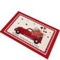 thumbnail image 4 of Alfombra para el día de San Valentín, alfombra roja para sala de estar, alfombra festiva para vacaciones, alfombra para regalo, alfombra para boda, 4 of 5