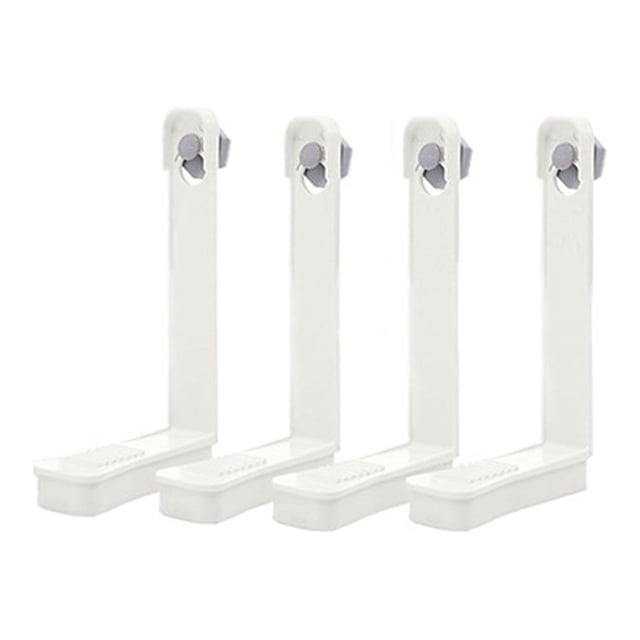 Soporte para sábanas Yuarrent 4 unids/set Blanco
