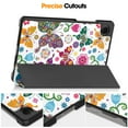 thumbnail image 4 of Tignapoo Samsung Galaxy Tab A9 & A9 Plus 8.7/11 Pouces Étui de Protection Tri-Fold avec Réveil/sommeil Automatique, Fermeture Magnétique, et Designs Colorés, 4 of 6