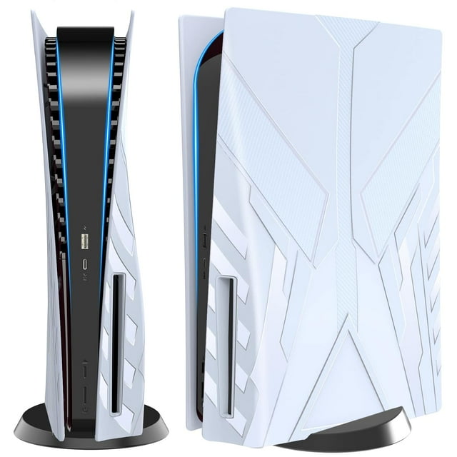 Accesorios de sustitución de carátulas para PS5, carcasas protectoras resistentes a los golpes, paneles y placas, antiarañazos y antipolvo para PlayStation 5 Disc Edition