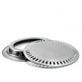 thumbnail image 3 of OULII Casserole Antiadhésive en Acier Inoxydable pour Barbecue Camping 1Ensemble, 3 of 8