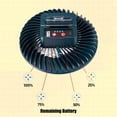 thumbnail image 4 of Ventilador colgante LED 2 en 1 Ventilador para tienda de campaña con gancho para colgar Imán trasero CACAGOO  Lámpara portátil, 4 of 7