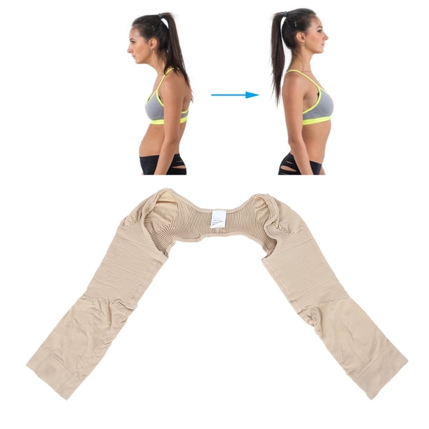 Faja Elástica Para Brazo, Hombro, Parte Superior Del Brazo, Envoltura De Compresión, Corrector De Espalda, Color De Piel Para Adelgazar
