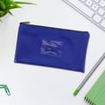 thumbnail image 4 of LABSERRON 2pcs Zipper Cash Wallet Blue Fake with Clear Window for Document Management, 4 of 7