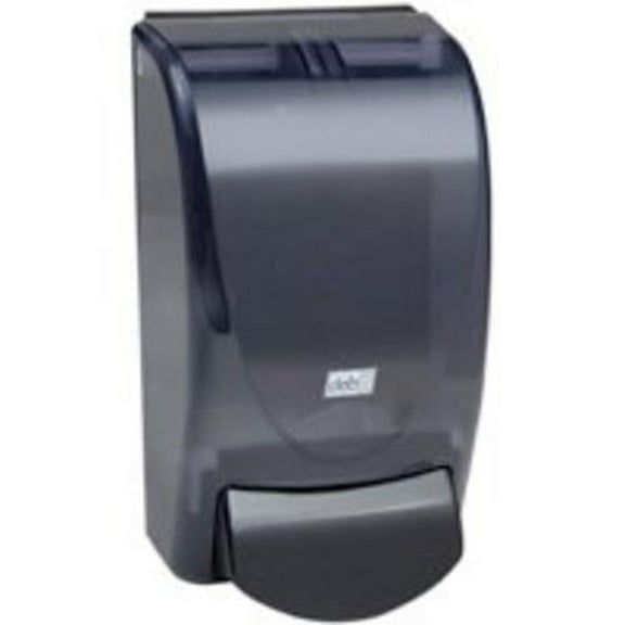 Deb 91106 Proline Re-Style Curve Soap Dispenser, Transparent Black, Each