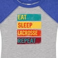thumbnail image 4 of Inktastic Lacrosse Player Eat Sleep Lacrosse Repeat Boys or Girls Baby Bodysuit, 4 of 5