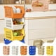 thumbnail image 1 of Paquete de 3 Cestas Organizadoras de Cocina Multiusos de 3 Niveles - Contenedor, Azul MNFD, 1 of 8