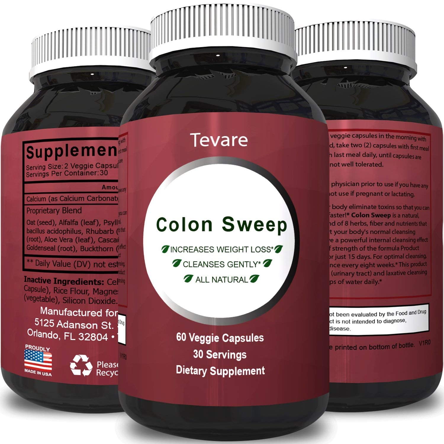 Tevare Colon Detox Supplement For Good Digestion Support Natural Colon Cleanse Pills With Psyllium Husk Alfalfa And Lactobacillus Acidophilus Tevare Colon Detox Supplement For Good Digestion Support Natural Colon Cleanse Pills With Psyllium Husk Alfalfa And Lactobacillus Acidophilus